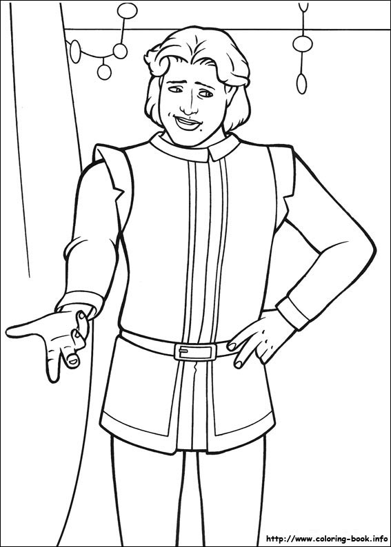 Shrek the Third coloring picture